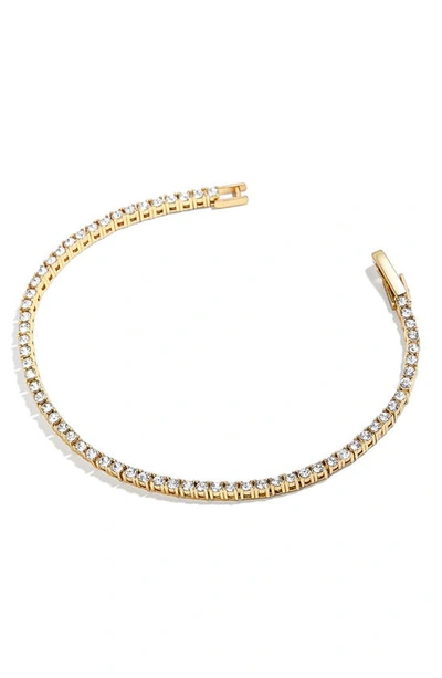 Baublebar Bennett Crystal Bracelet In Gold
