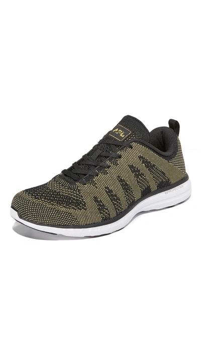 Apl Athletic Propulsion Labs Techloom Pro Running Sneakers In Fatigue Cashmere