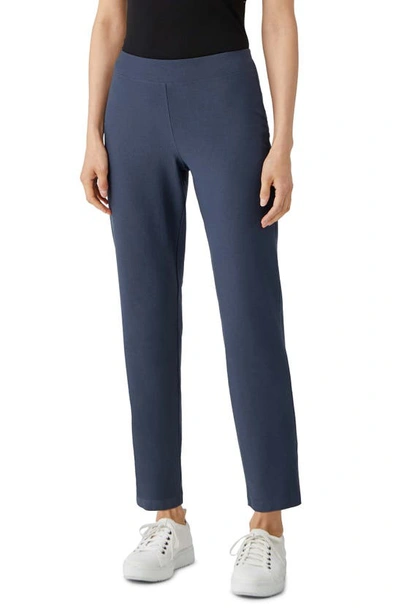 Eileen Fisher Slim Fit Ankle Pants In Multi