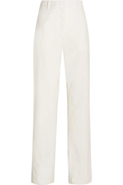 Cedric Charlier Cotton-blend Corduroy Wide-leg Pants