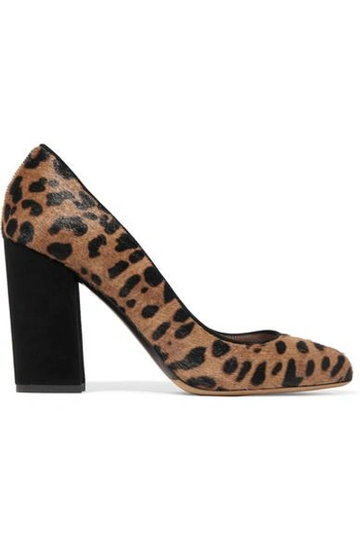 Tabitha Simmons Lydia Leopard-print Calf Hair And Suede Pumps In Leopard Print