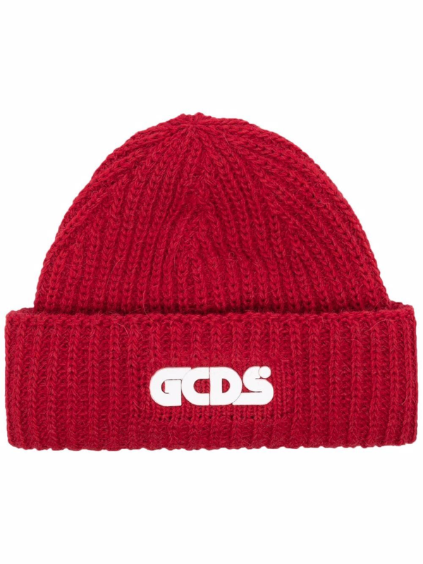 Gcds Logo Beanie In Red In Rot | ModeSens