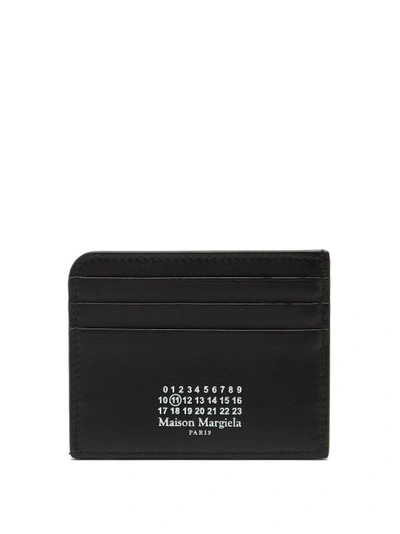 Maison Margiela Women's Black Leather Card Holder
