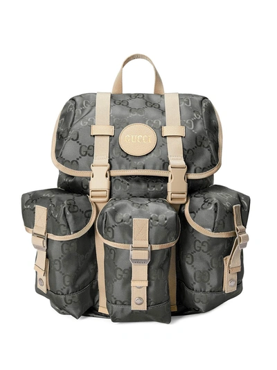 Gucci Grey Off The Grid Gg Eco Backpack In 1263 Gr.gre/n.pl/n.p