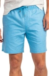 Rodd & Gunn Men's Glenmark Drawstring Shorts In Aqua