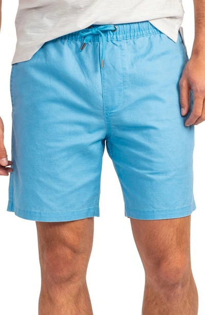 Rodd & Gunn Men's Glenmark Drawstring Shorts In Aqua
