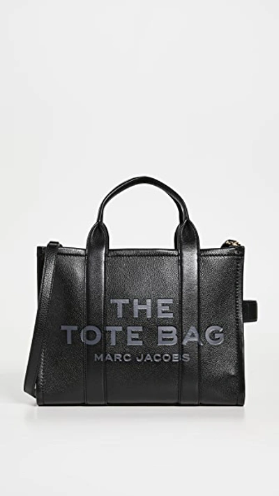The Marc Jacobs Small Traveler Tote In Black