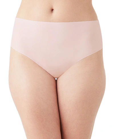 B.tempt'd By Wacoal B.bare Hi-waist Thong Underwear 979267 In Rose Smoke (nude )