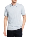 Vince Men's Double-layer Jersey Polo Shirt In H Huntington Beac
