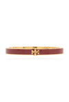 Tory Burch Kira Red Enamel And 18kt Gold-plated Bracelet