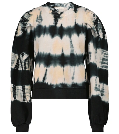 Ulla Johnson Graham Tie-dyed Cotton-jersey Sweatshirt In Nude