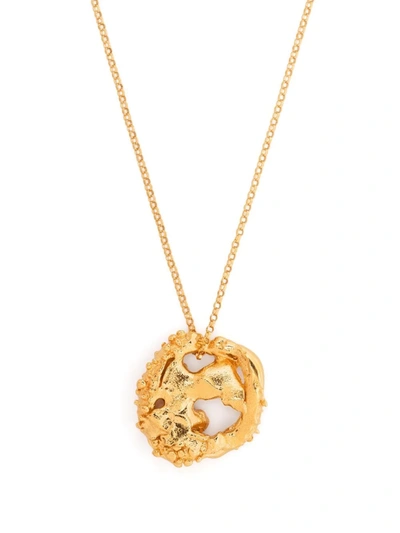Alighieri Gold-plated The Craters We Know Pendant Necklace