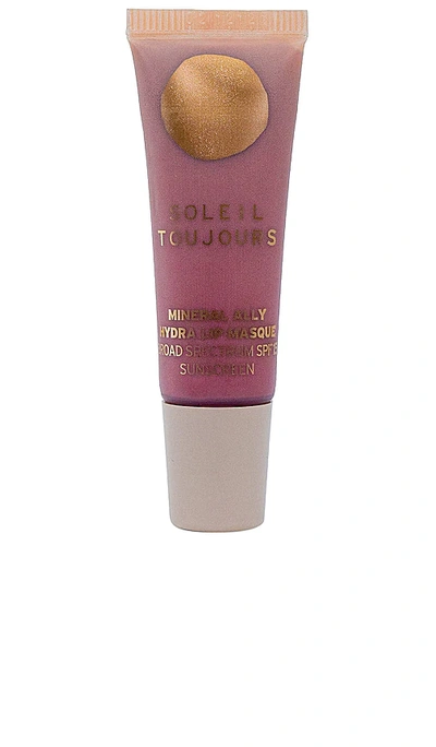 Soleil Toujours Mineral Ally Hydra Lip Masque Spf 15 In Fontelina