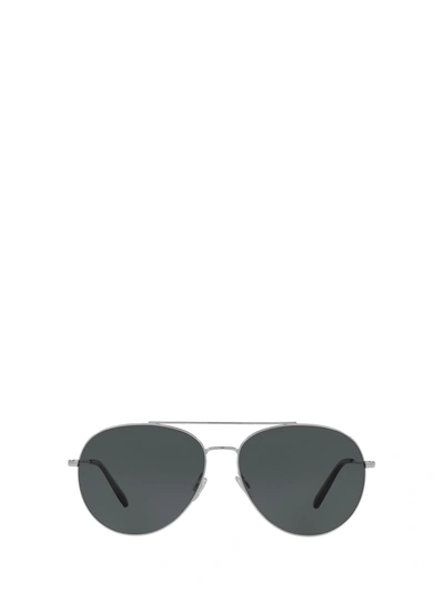 Oliver Peoples Ov1286s Airdale Aviator-frame Metal Sunglasses In Nocolor