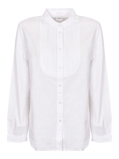 Aspesi Women's H714f02501072 White Cotton Shirt