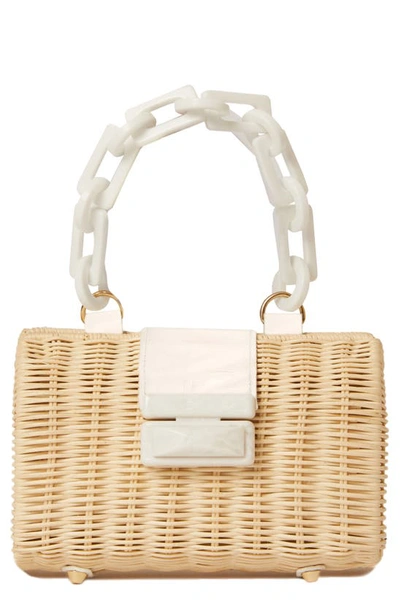 Btb Los Angeles Mason Clutch In White