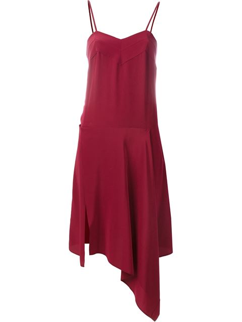 Barbara Bui Asymmetric Slip Dress | ModeSens