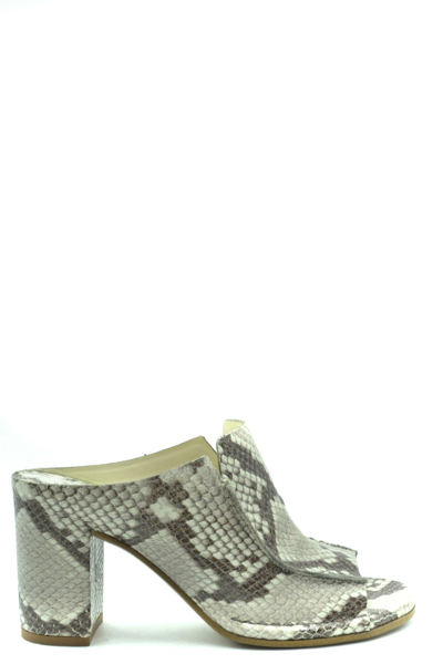 Del Carlo Womens Grey Sandals