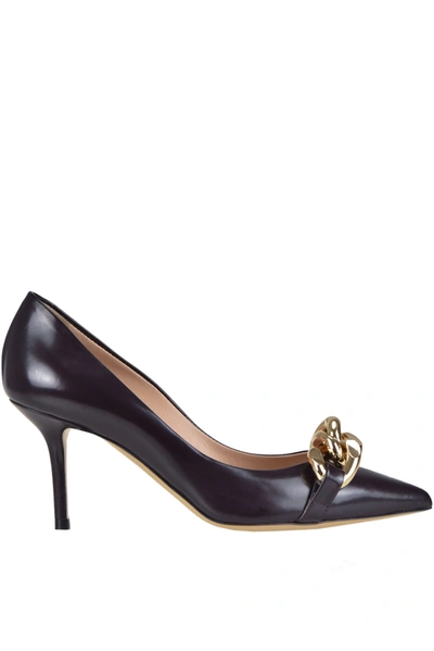 Ninalilou Leather Pumps In Black
