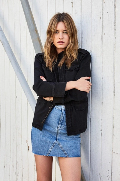 Anine bing army jacket black deals