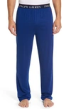 Polo Ralph Lauren Cotton & Modal Lounge Pants In Embassy Blue