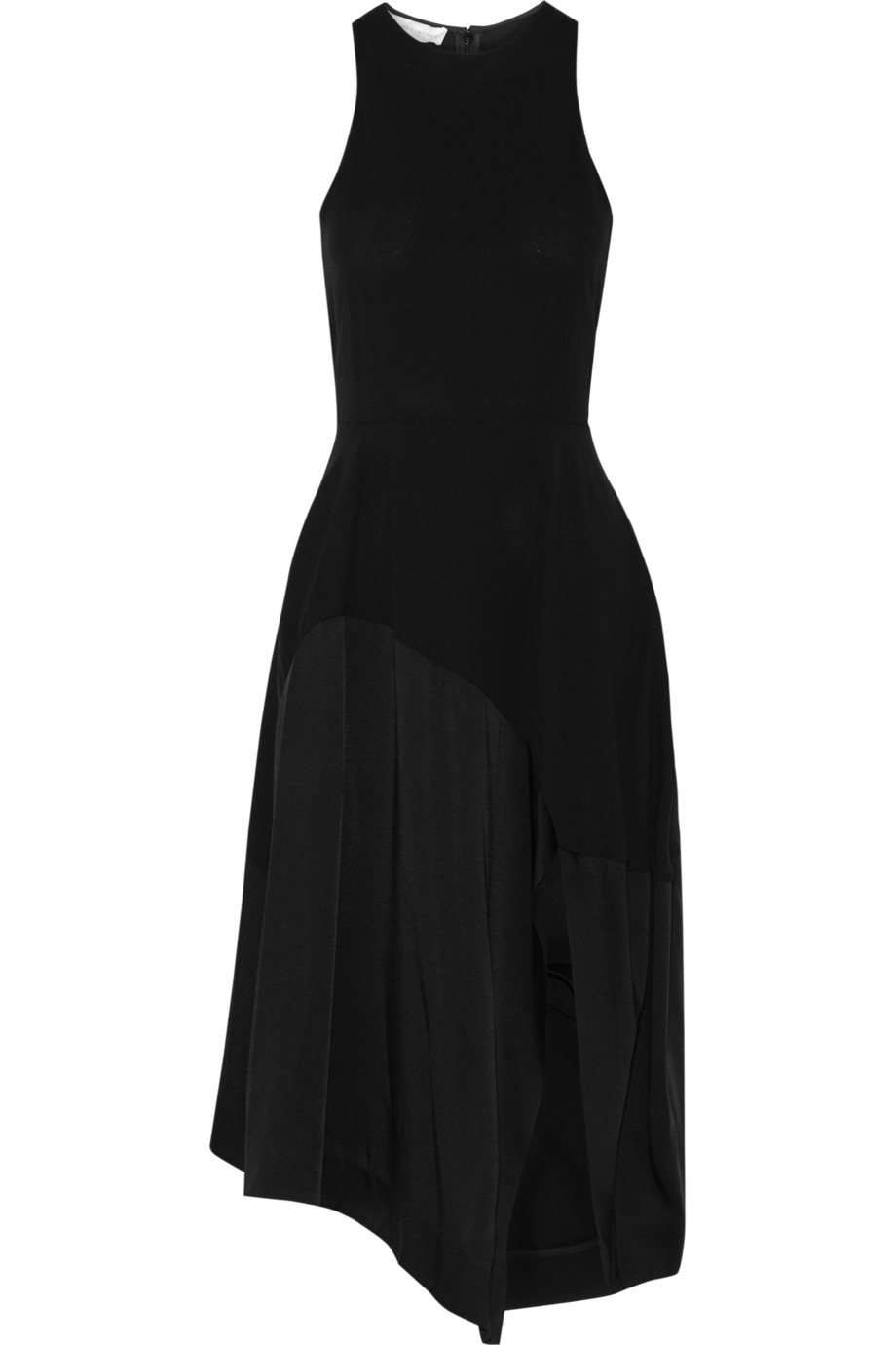 Stella Mccartney Adalina Crepe And Satin-crepe Midi Dress | ModeSens