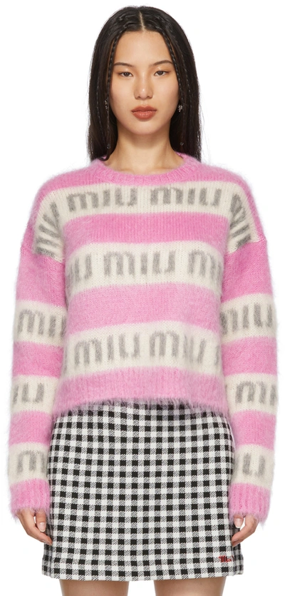 Miu Miu Mohair Knit Sweater - Etsy