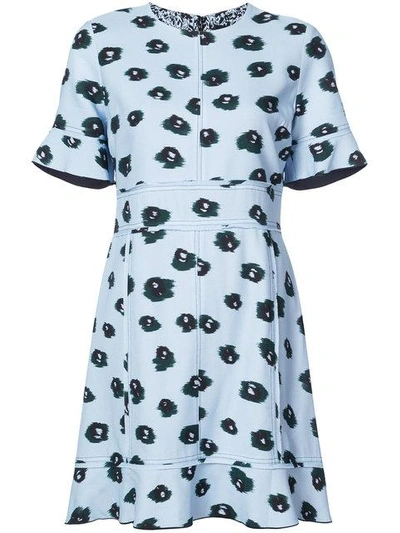 Proenza Schouler Short-sleeved Printed Dress