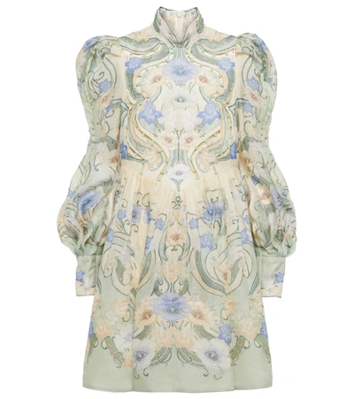 Zimmermann Rhythm Crystal-embellished Cutout Floral-print
