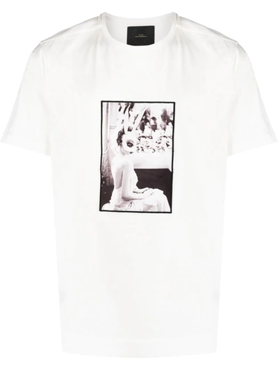Limitato Photograph-print Short-sleeve T-shirt In White