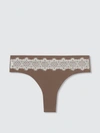 Uwila Warrior Vip Thong With Lace In White