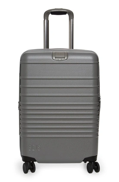 Beis 21-inch Rolling Spinner Suitcase In Grey