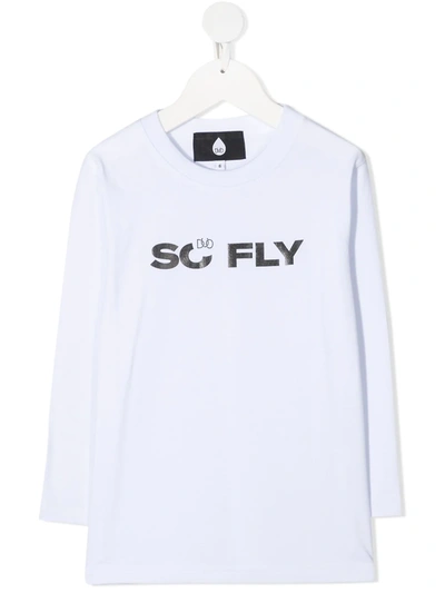 Duoltd Kids' So Fly T-shirt In White