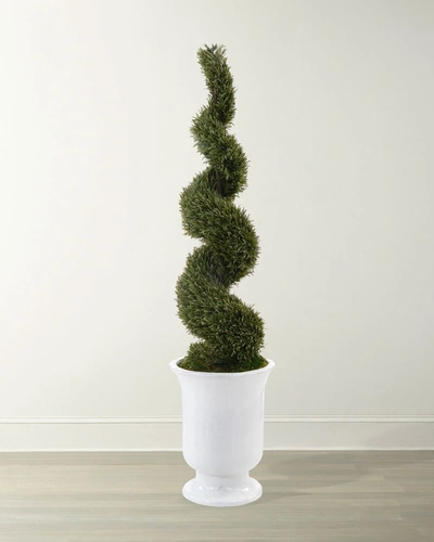 John-richard Collection French Versia Topiary Plant In Green