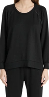 Beyond Yoga Cozy Fleece Saturday Oversized Sweatshirt In Black