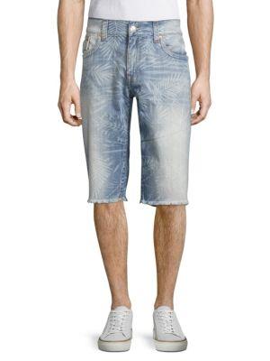 jean shorts true religion
