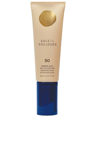 Soleil Toujours Mineral Ally Daily Face Defense Spf 50 (40ml) In Multi