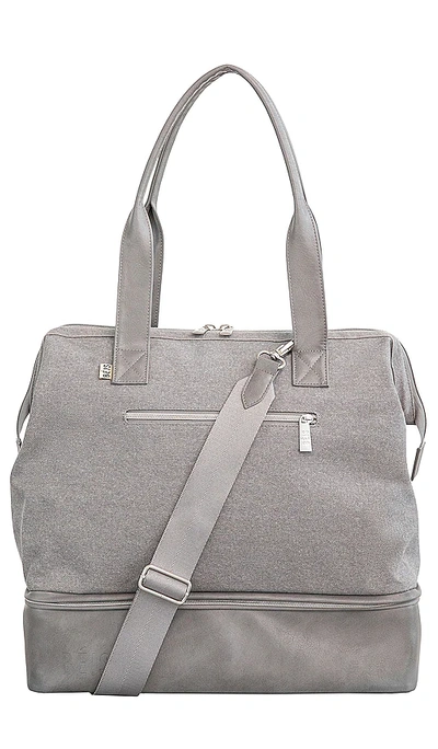 Beis Mini Weekend Bag. In Grey
