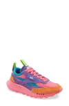 Reebok X Daniel Moon Multicoloured Cl Legacy Sneakers In Solar Pink/pushy Purple/switch Blue