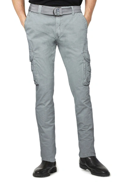 X-ray Belted Tactical Cargo Pants In Slate Grey