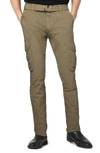 X-ray Belted Tactical Cargo Pants In New Khaki