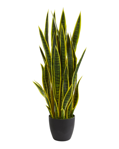 Nearly Natural Sansevieria Artificial Plant In Yellow