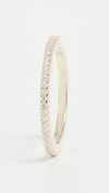 Adinas Jewels Thin Eternity Band In Gold