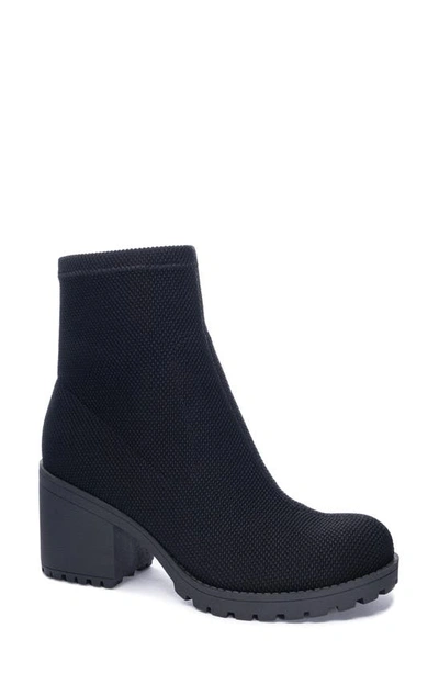 Dirty Laundry Lizzie Bootie In Black