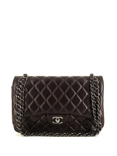 Pre-owned Chanel 2015 Quilted Timeless Shoulder Bag In 紫色
