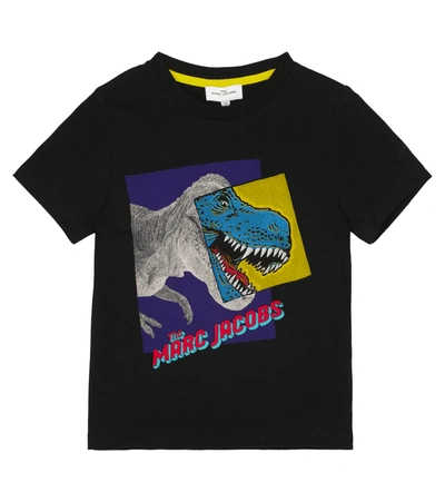 Marc Jacobs Teen Graphic-print Cotton T-shirt In Black