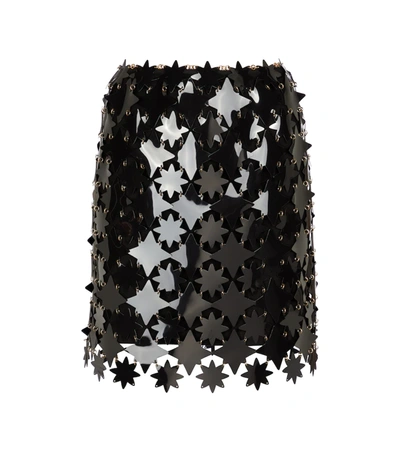 Paco Rabanne Jupe Embellished Mini Skirt In Black