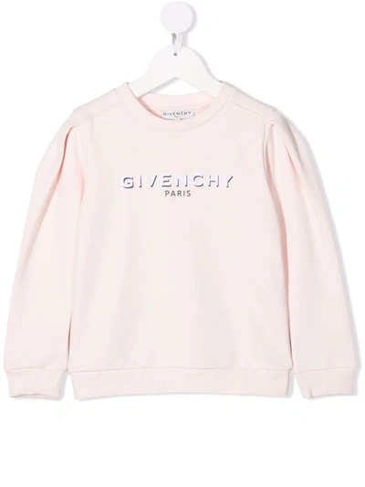 Givenchy Kids' Unisex Pink Sweatshirt In S Rosa Pallido