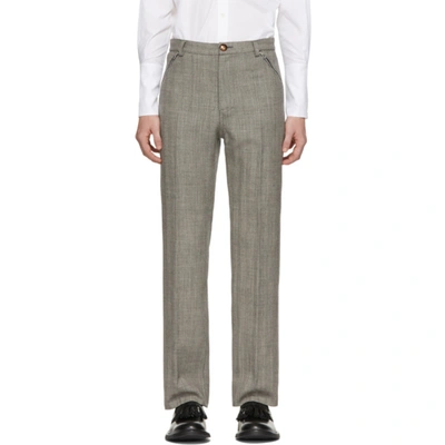 stefan cooke ウールトラウザーズ