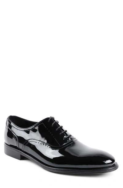 Bruno Magli Men's Butler Cap Toe Oxford Dress Shoes Men's Shoes In Black Leather
